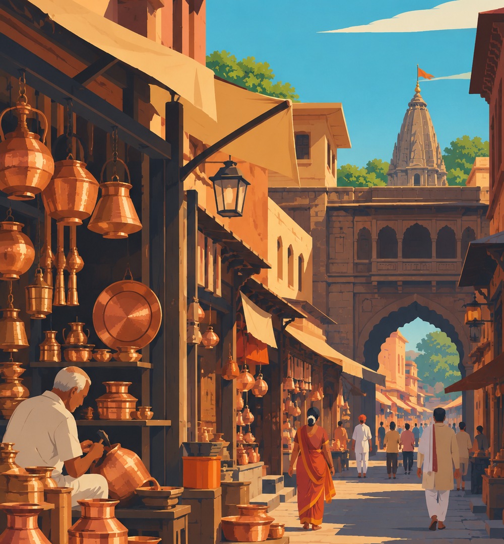 Tambat Ali Copper Craft & Wada Illustration