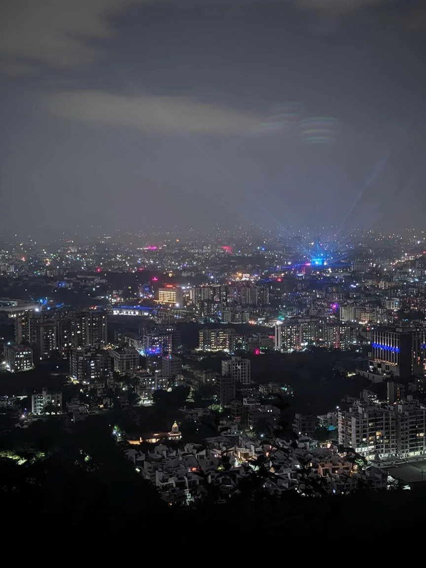 The Plateau Skyline Under Sahyadri Rain Clouds